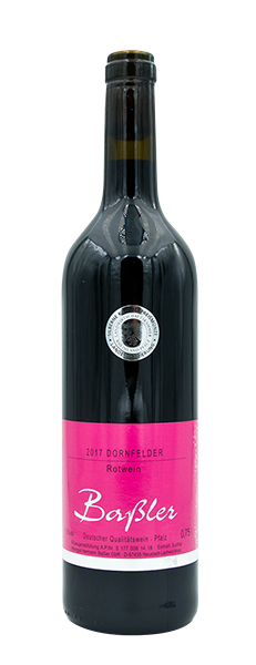 2019er Couchwein Dornfelder lieblich